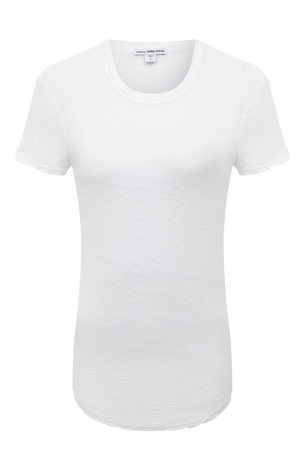 Хлопковая футболка JAMES PERSE, арт. WUA3037/WHT, фо то 1