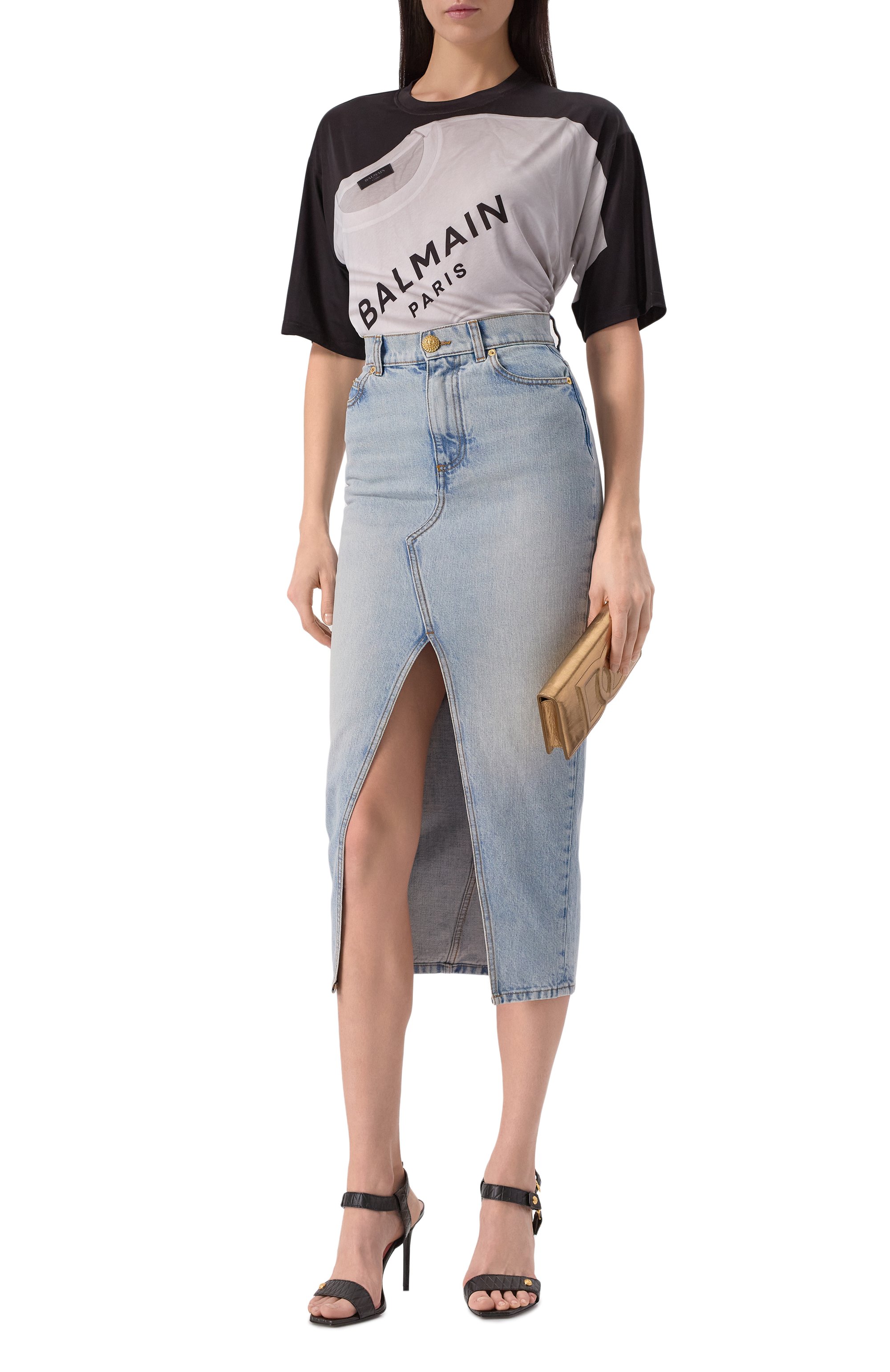 Футболка BALMAIN, арт. EF1EG110/GE37, фото 2