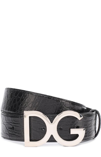 Ремень из кожи каймана с металлической пряжкой DOLCE & GABBANA, арт. 0115/BC4188/A2088, фото 1
