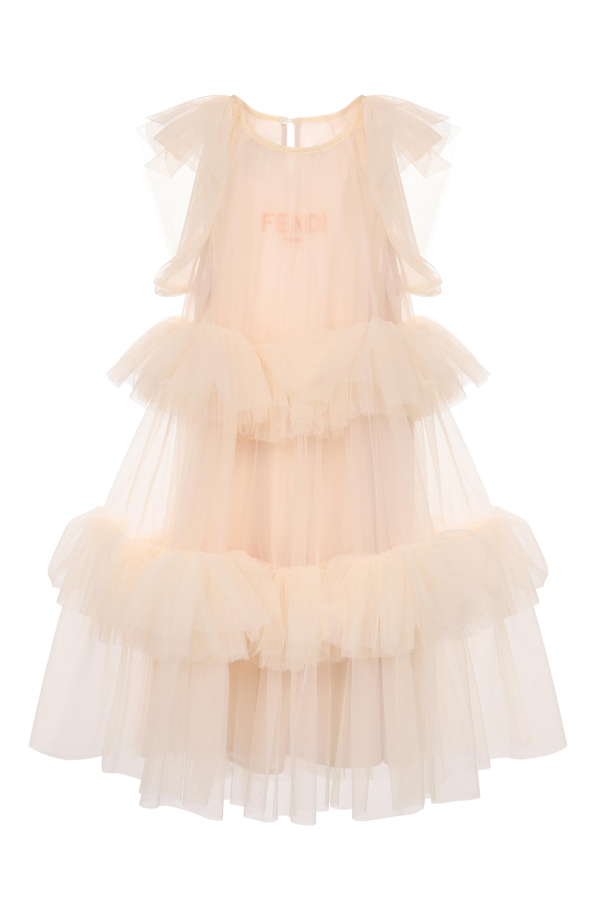 Хлопковое платье FENDI, арт. JFB840/AEXX/3A-6A, фото 1