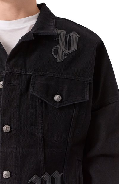 Джинсовая куртка PALM ANGELS, арт. PMYE006F25DEN001, фото 5