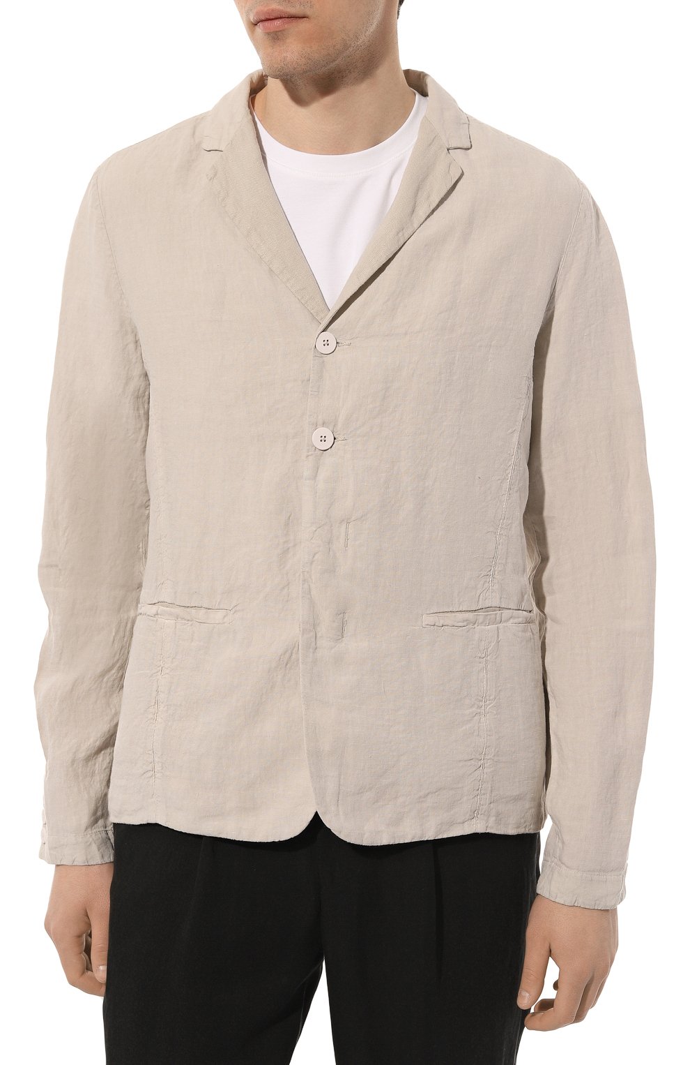 Льняной пиджак TRANSIT, арт. CFUTRTD134, фото 3