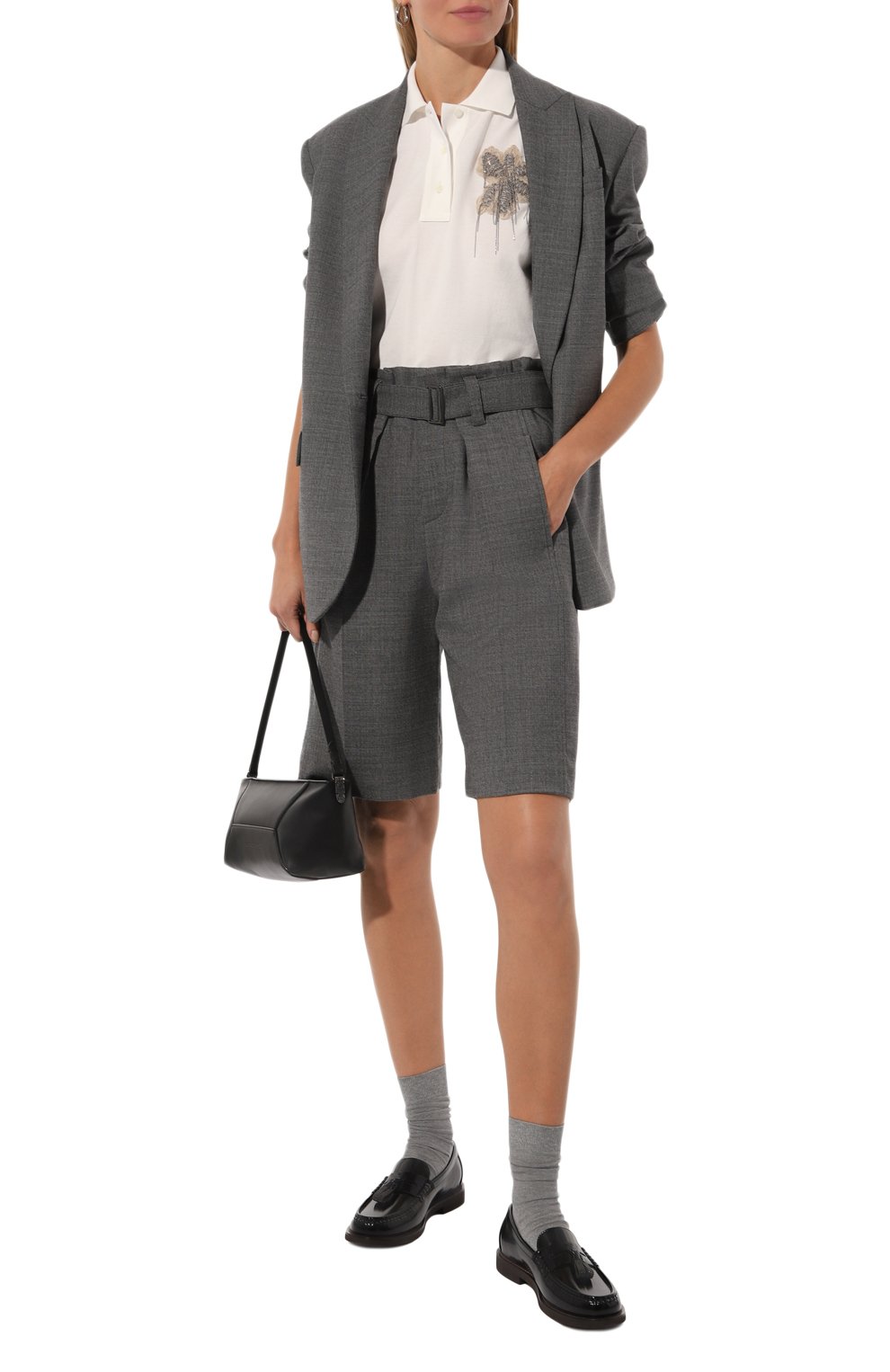 Хлопковое поло BRUNELLO CUCINELLI, арт. MPT63HR715, фото 2