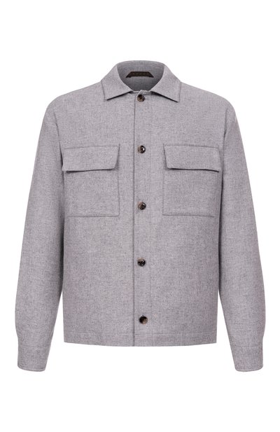 Мужская куртка-рубашка из шерсти и кашемира WINDSOR, арт. 13 LAV0R0 10014477/30049253