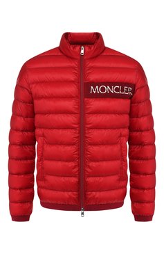 Мужская пуховая куртка neveu MONCLER красного цвета, арт. E1-091-40361-94-C0019 | Фото 1 (Материал внешний: Синтетический материал; Статус проверки: Проверена категория; Материал утеплителя: Пух и перо; Материал подклада: Синтетический материал; Длина (верхняя одежда): Короткие; Мужское Кросс-КТ: Пуховик-верхняя одежда, Верхняя одежда, Куртка-пуховая; Рукава: Длинные; Материал сплава: Проставлено; Драгоценные камни: Проставлено; Стили: Кэжуэл)