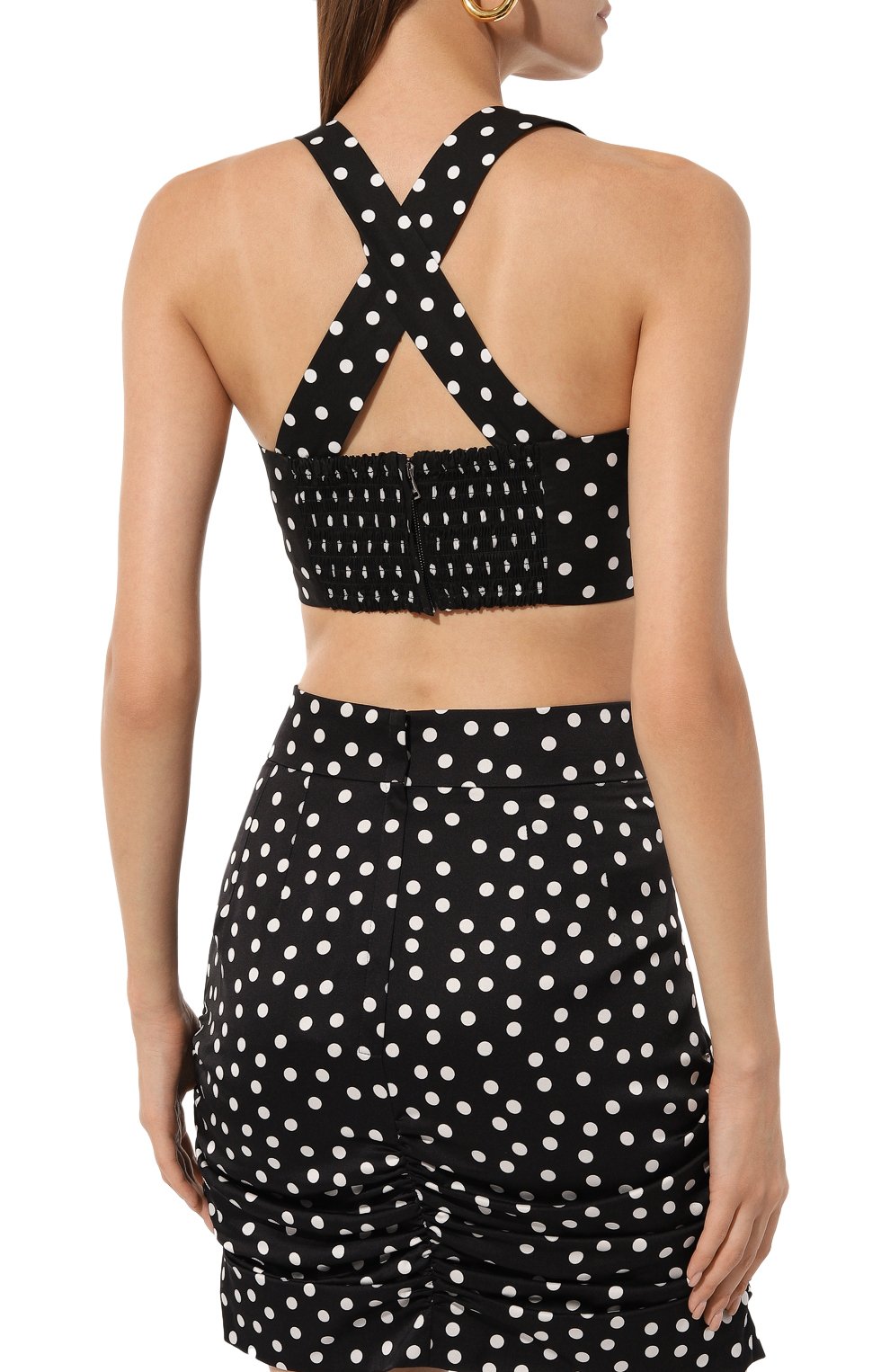 Хлопковый топ DOLCE & GABBANA, арт. F7AD5T/HS5R7, фото 4