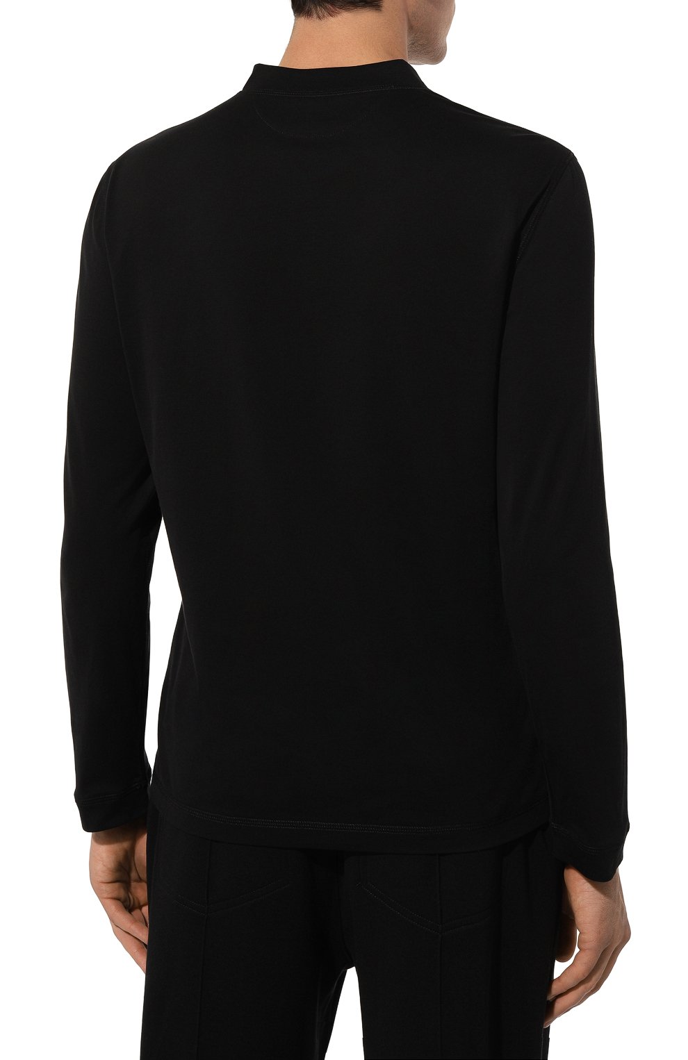 Хлопковый лонгслив-хенли BRUNELLO CUCINELLI, арт. M0B131365, фото 4