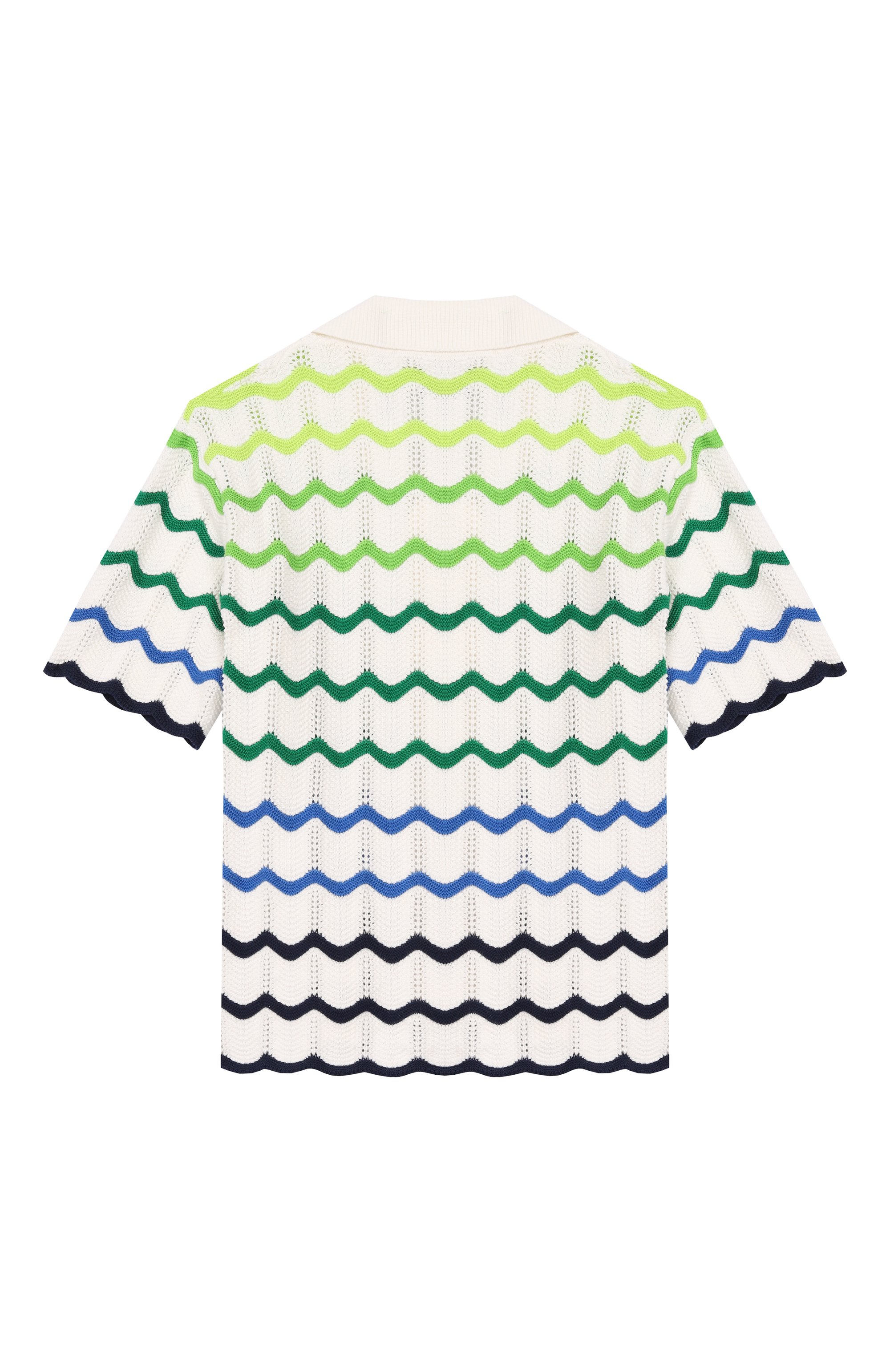 Хлопковое поло CASABLANCA, арт. K-SP26-KW-969-02-EX-BC, фото 2