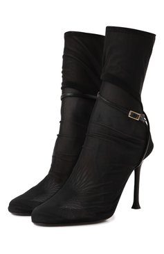 Женские текстильные ботильоны clarissa 95 ALEVI MILANO черного цвета, арт. L25S7001.R.0116997 | Фото 1 (Подошва: Плоская; Каблук высота: Высокий; Материал внешний: Текстиль; Материал сплава: Проставлено; Материал внутренний: Натуральная кожа; Драгоценные камни: Проставлено; Каблук тип: Шпилька; Материал утеплителя: Без утеплителя)