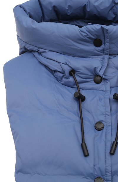 Пуховый капюшон YS ARMY PARIS голубого цвета по цене 25200 руб., арт. 22WFA067XXF64W/A1029, фото 3 Пуховый капюшон YS ARMY PARIS, арт. 22WFA067XXF64W/A1029, фото 3