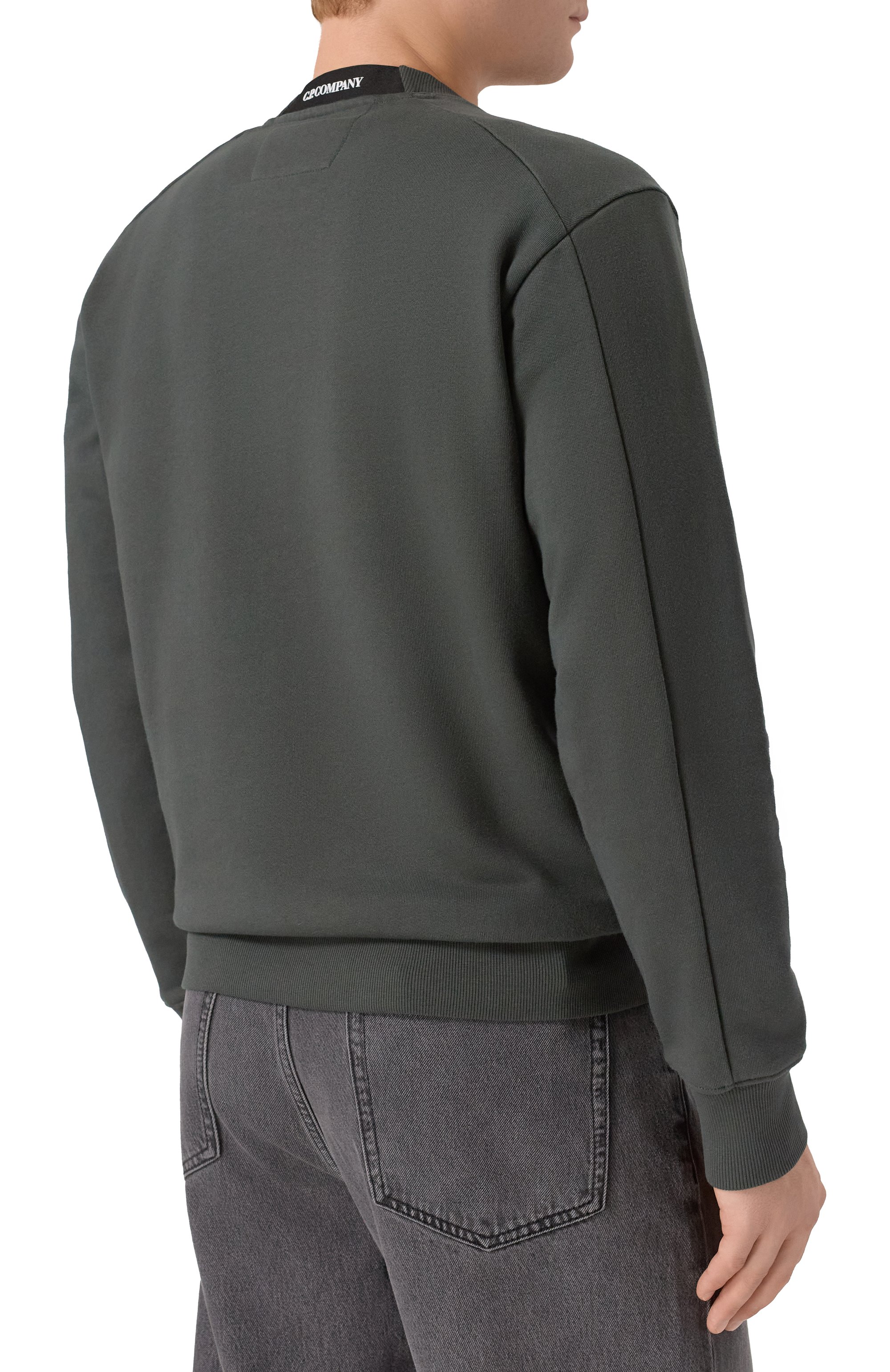 Хлопковый свитшот C.P. COMPANY, арт. 19CMSS713A005086W, фото 4