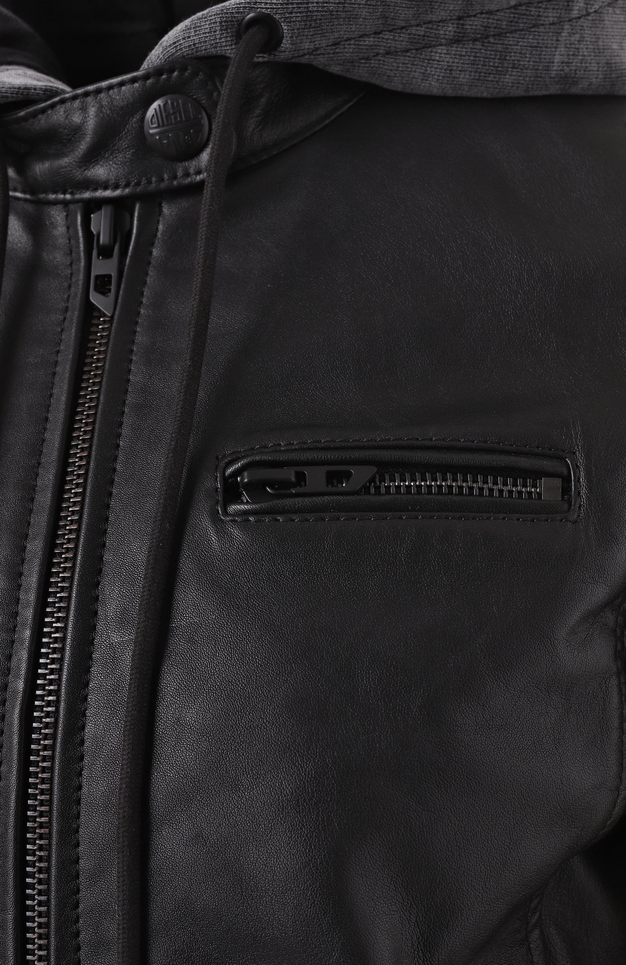 Кожаная куртка DIESEL, арт. A16047/0CLBQ, фото 5