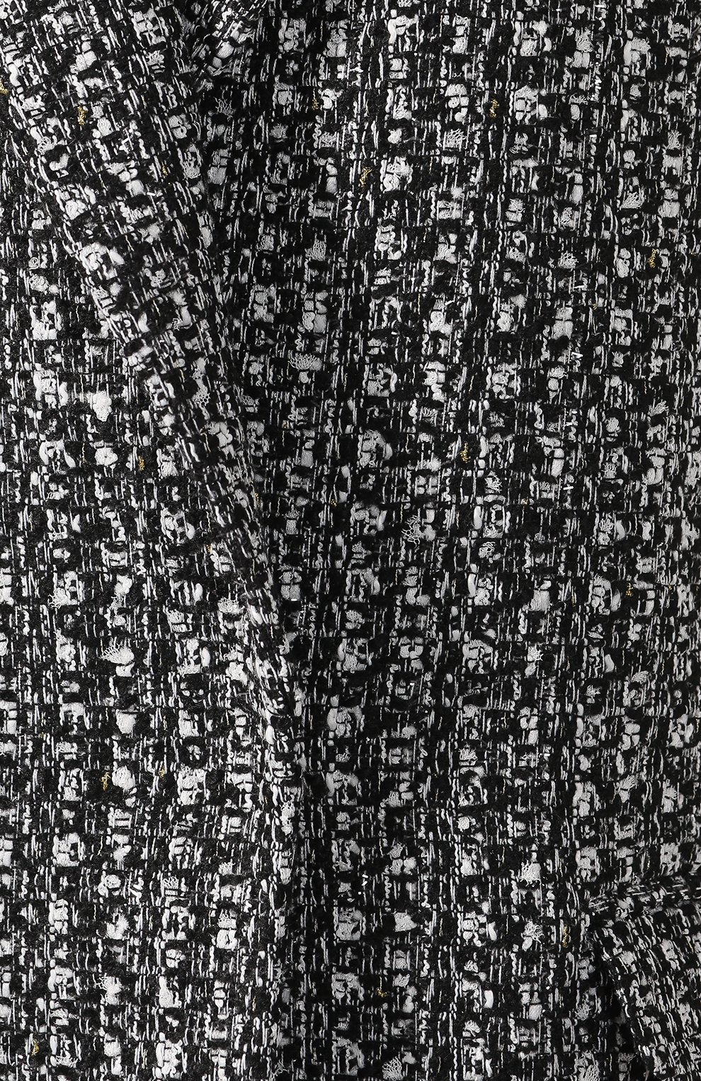 Пальто из вискозы SEVEN LAB черно-белого цвета по цене 31080 руб., арт. CLTW20-K04-0 black/white, фото 5 Пальто из вискозы SEVEN LAB, арт. CLTW20-K04-0 black/white, фото 5