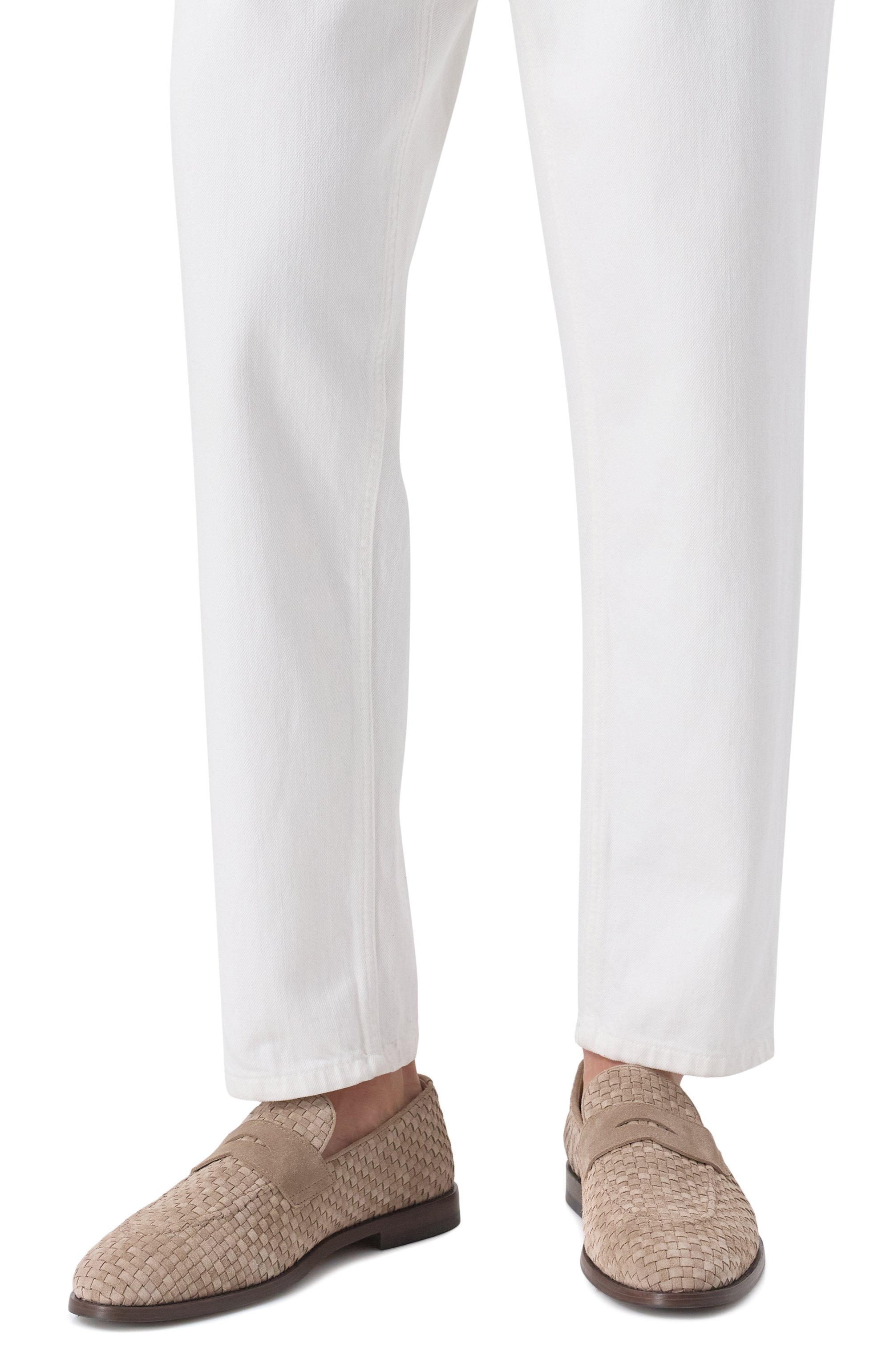 Замшевые пенни-лоферы BRUNELLO CUCINELLI, арт. MPUIHCB799, фото 3