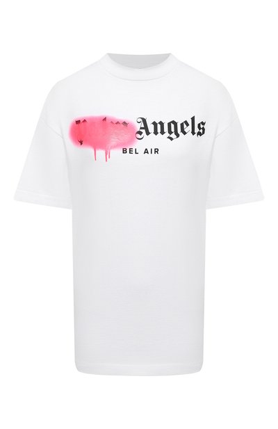 Женская хлопковая футболка PALM ANGELS, арт. PWAA039S21JER0030168