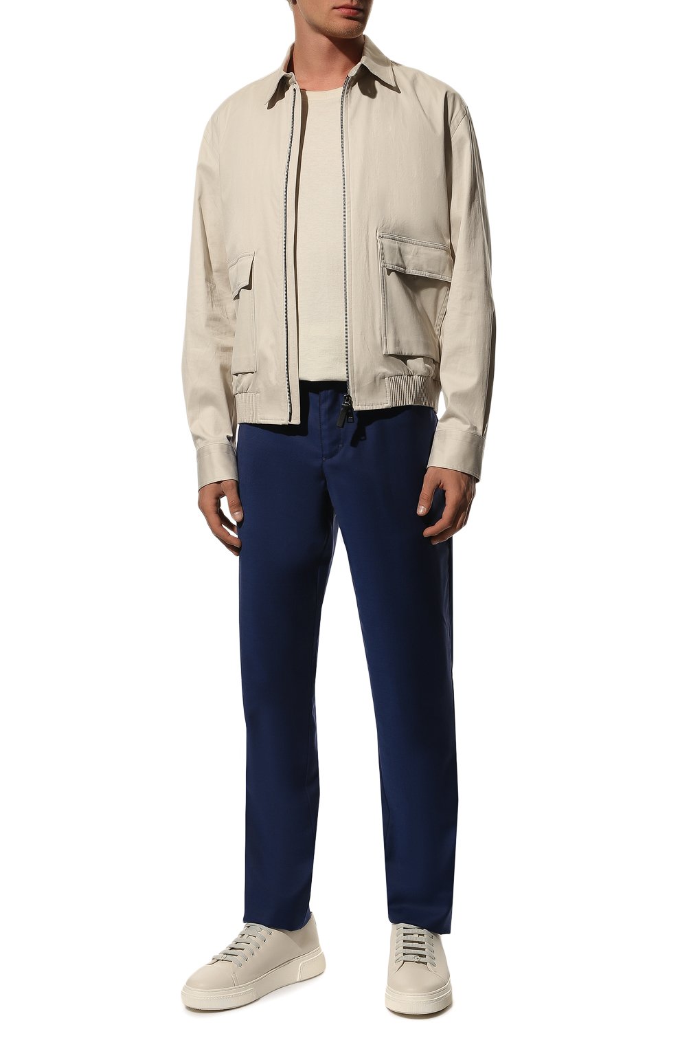 Шерстяные брюки ZILLI, арт. M0Y-00930-FLASH/S001, фото 2