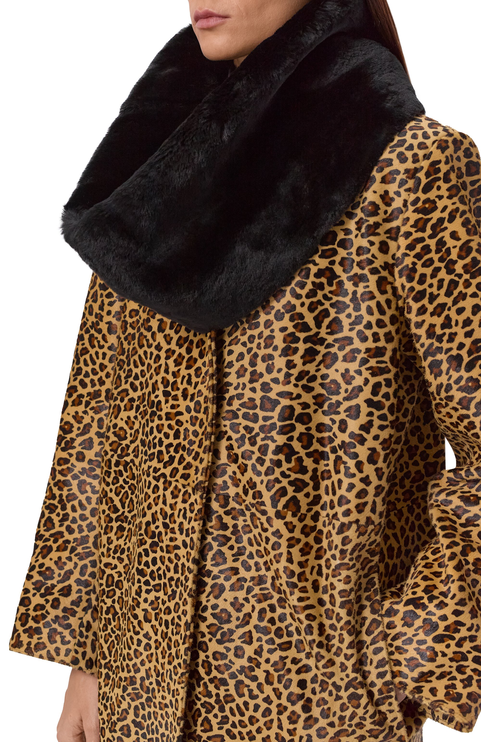 Меховой шарф-снуд из овчины TOTEME, арт. 254-WSC0123-LE0165, фото 2