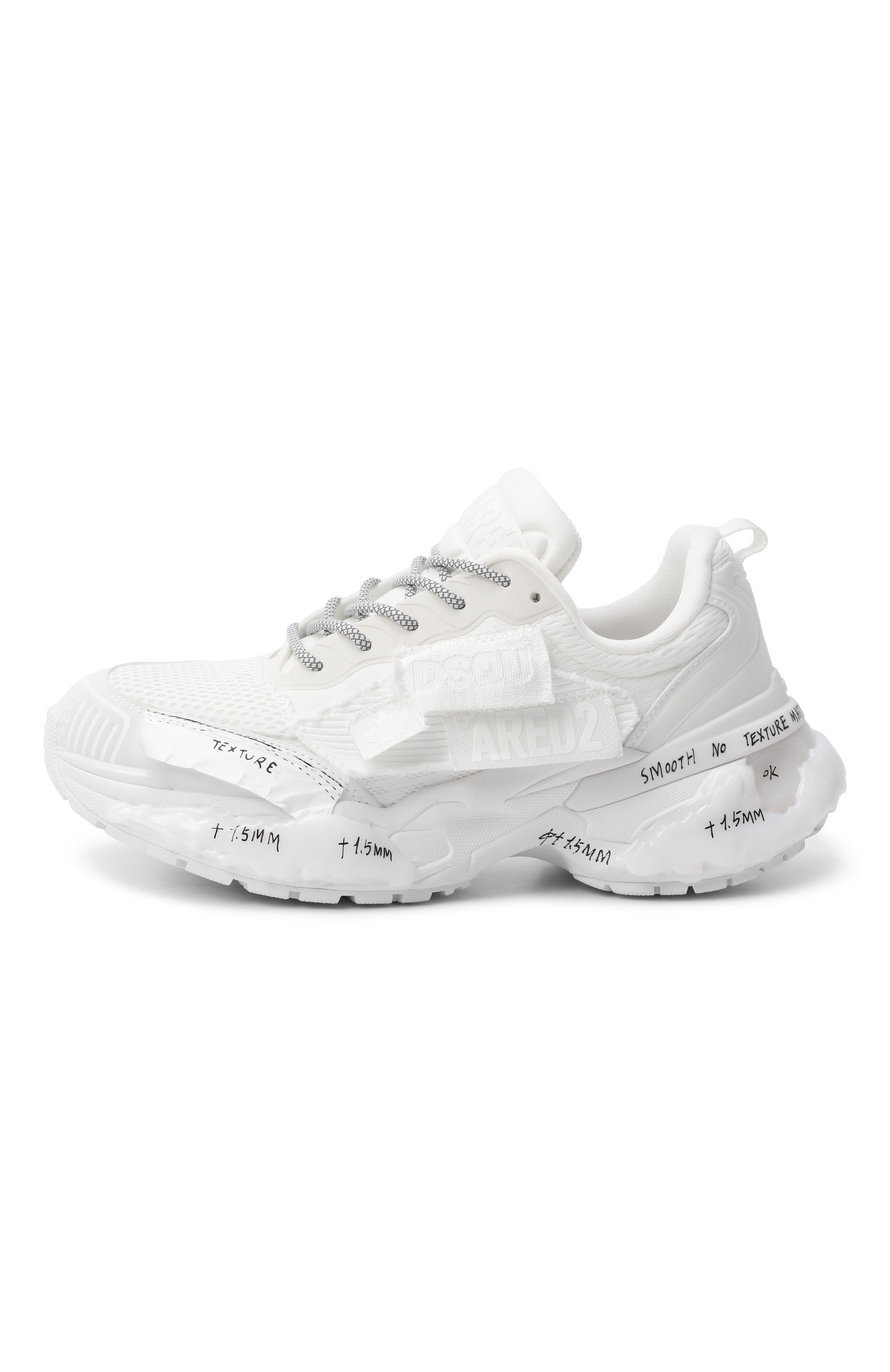 Текстильные  кроссовки faster DSQUARED2, арт. SNM0461/35508740, фото 3