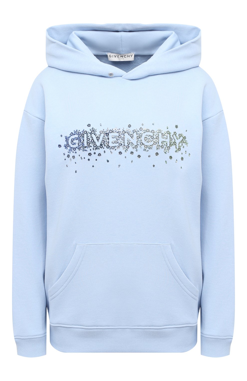 Хлопковое худи GIVENCHY, арт. BWJ01C3Z3Z, фото 1
