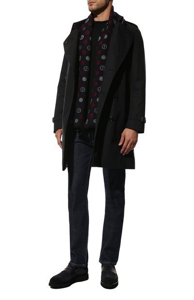 Шарф из шерсти и кашемира GIORGIO ARMANI, арт. 745031/2F131, фото 3