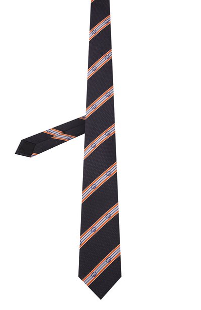 Шелковый галстук GUCCI, арт. 669924/4E009, фото 3