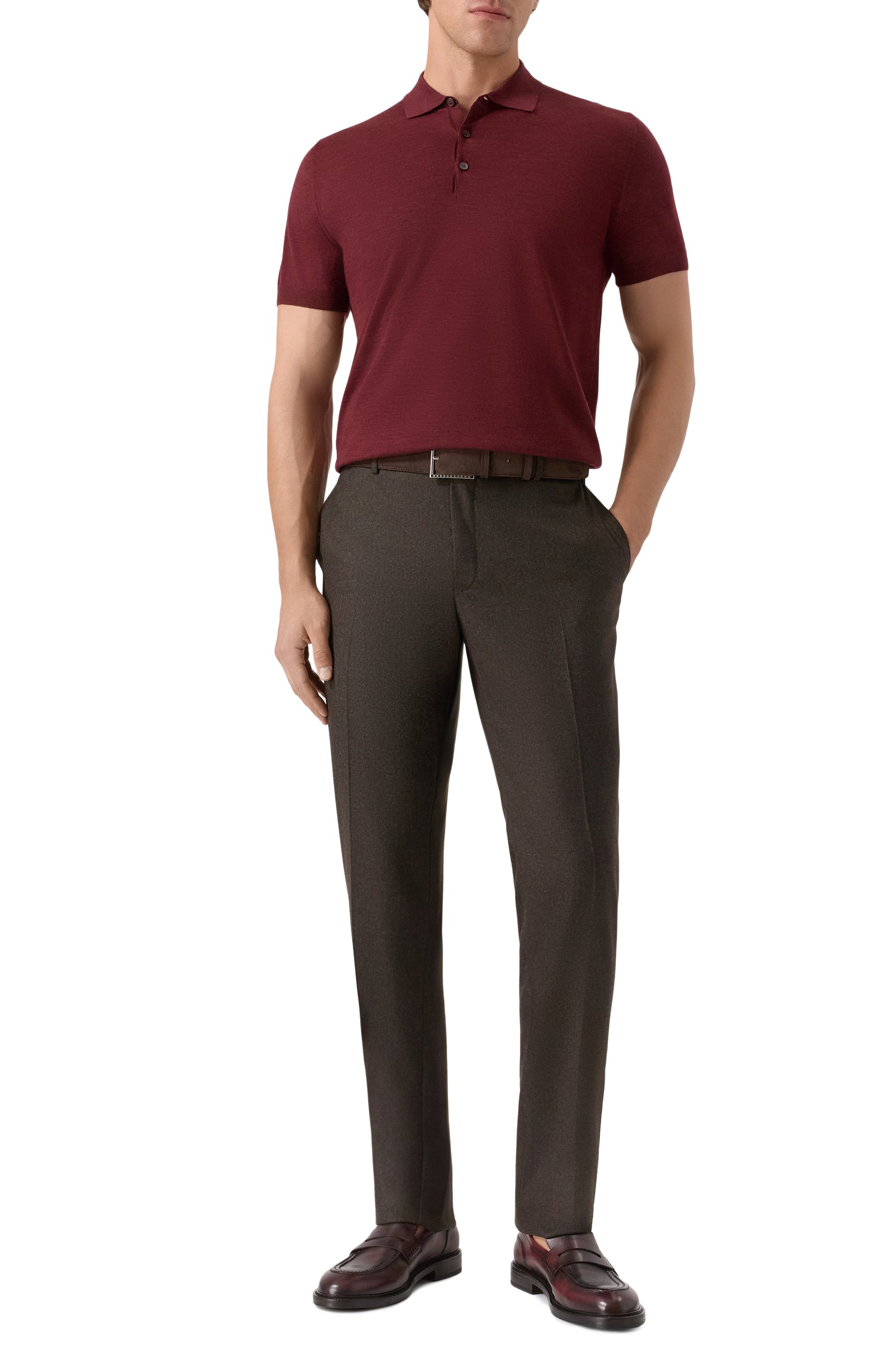 Шерстяное поло CORNELIANI, арт. 26M521-2625126, фото 2