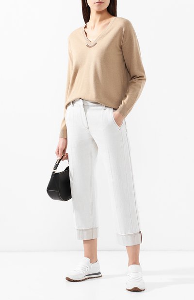 Укороченные джинсы BRUNELLO CUCINELLI, арт. M0H87P6879, фото 2