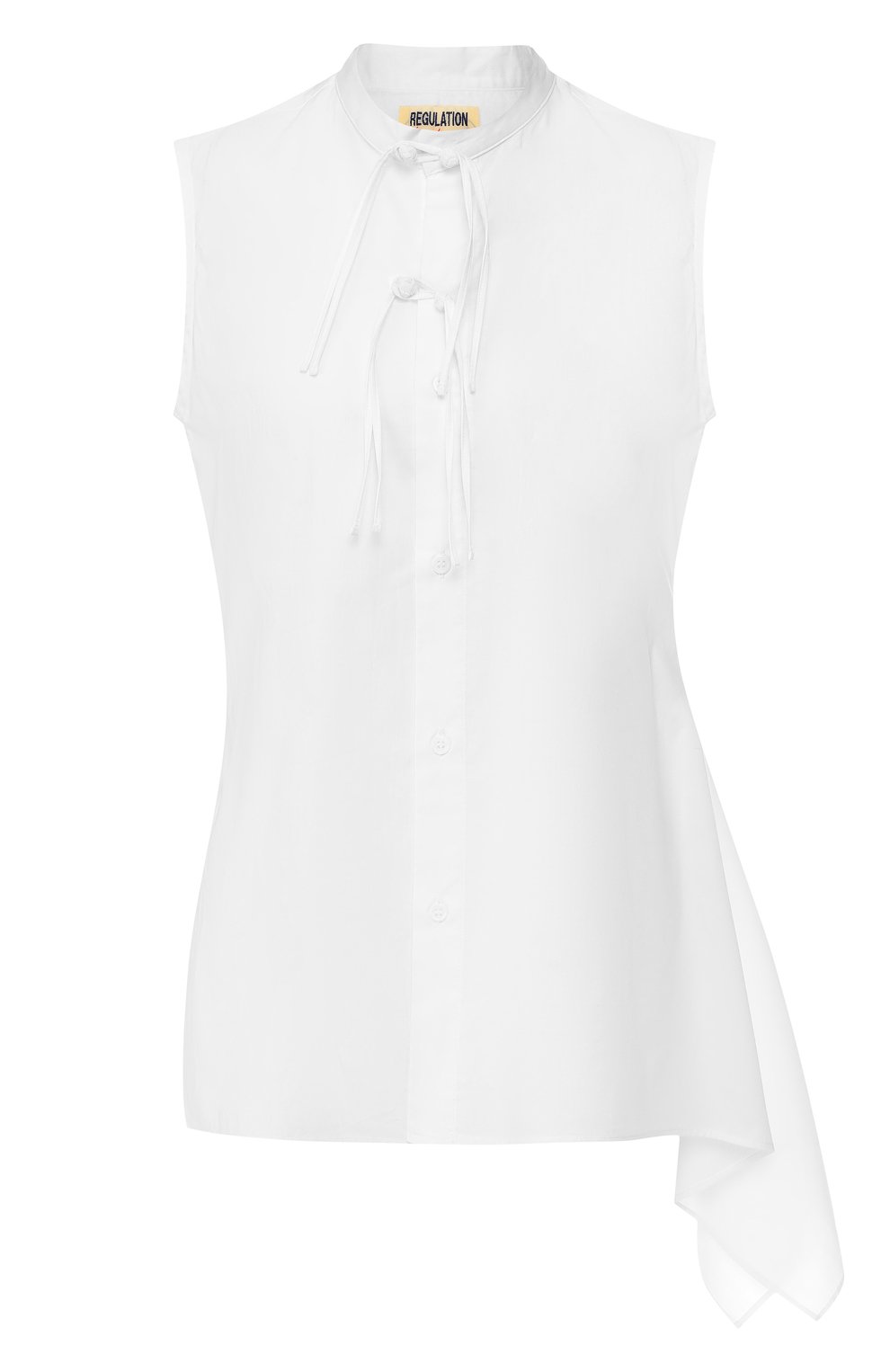 Хлопковый топ YOHJI YAMAMOTO, арт. FZ-B53-003, фото 1