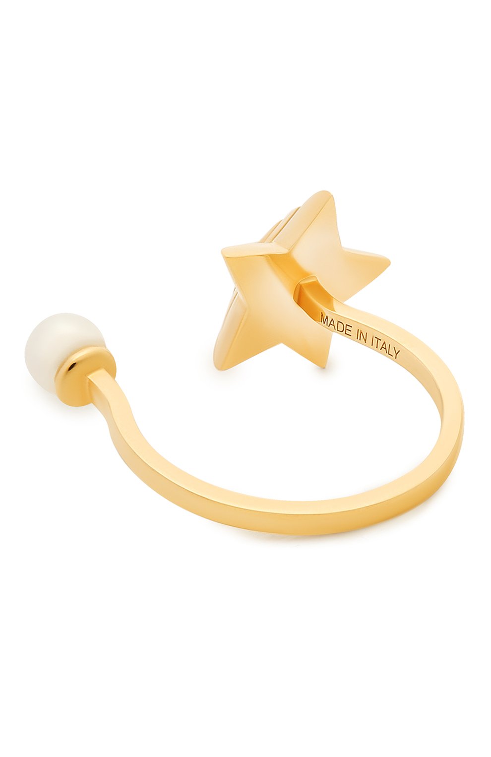 Кольцо DELFINA DELETTREZ бесцветного цвета по цене 149500 руб., арт. STAR1001.A, фото 2 Кольцо DELFINA DELETTREZ, арт. STAR1001.A, фото 2