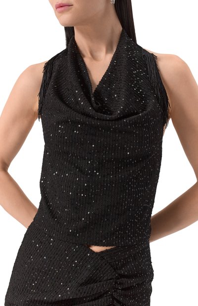 Топ с отделкой пайетками IRO, арт. WM16MASANNE, фото 5