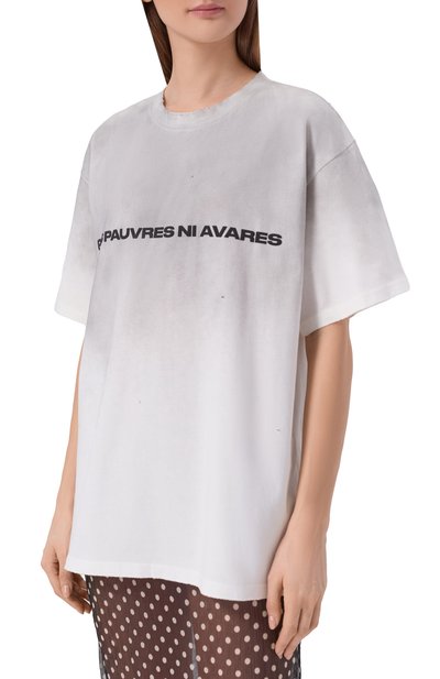 Хлопковая футболка PERVERT, арт. PE25/TSN01/14-02, фото 3