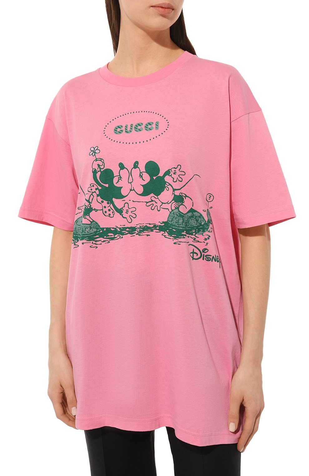 Хлопковая футболка disney x gucci GUCCI, арт. 539081 XJB70, фото 3