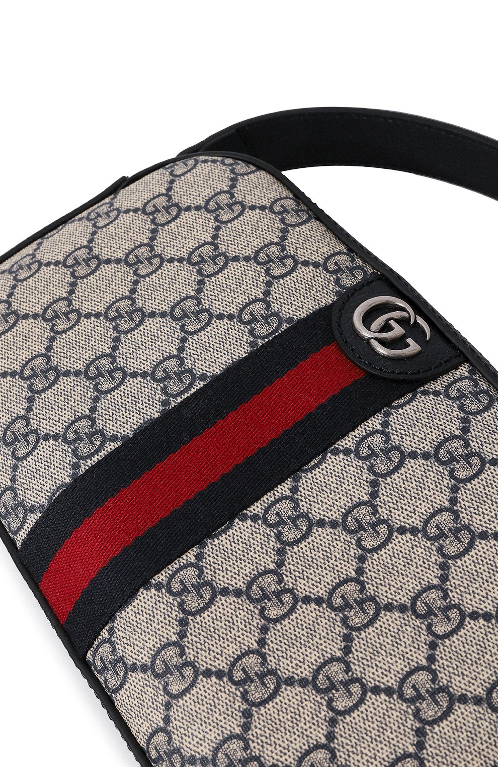 Сумка ophidia gg GUCCI темно-синего цвета по цене 158400 руб., арт. 681064 96IWN, фото 3 Сумка ophidia gg GUCCI, арт. 681064 96IWN, фото 3