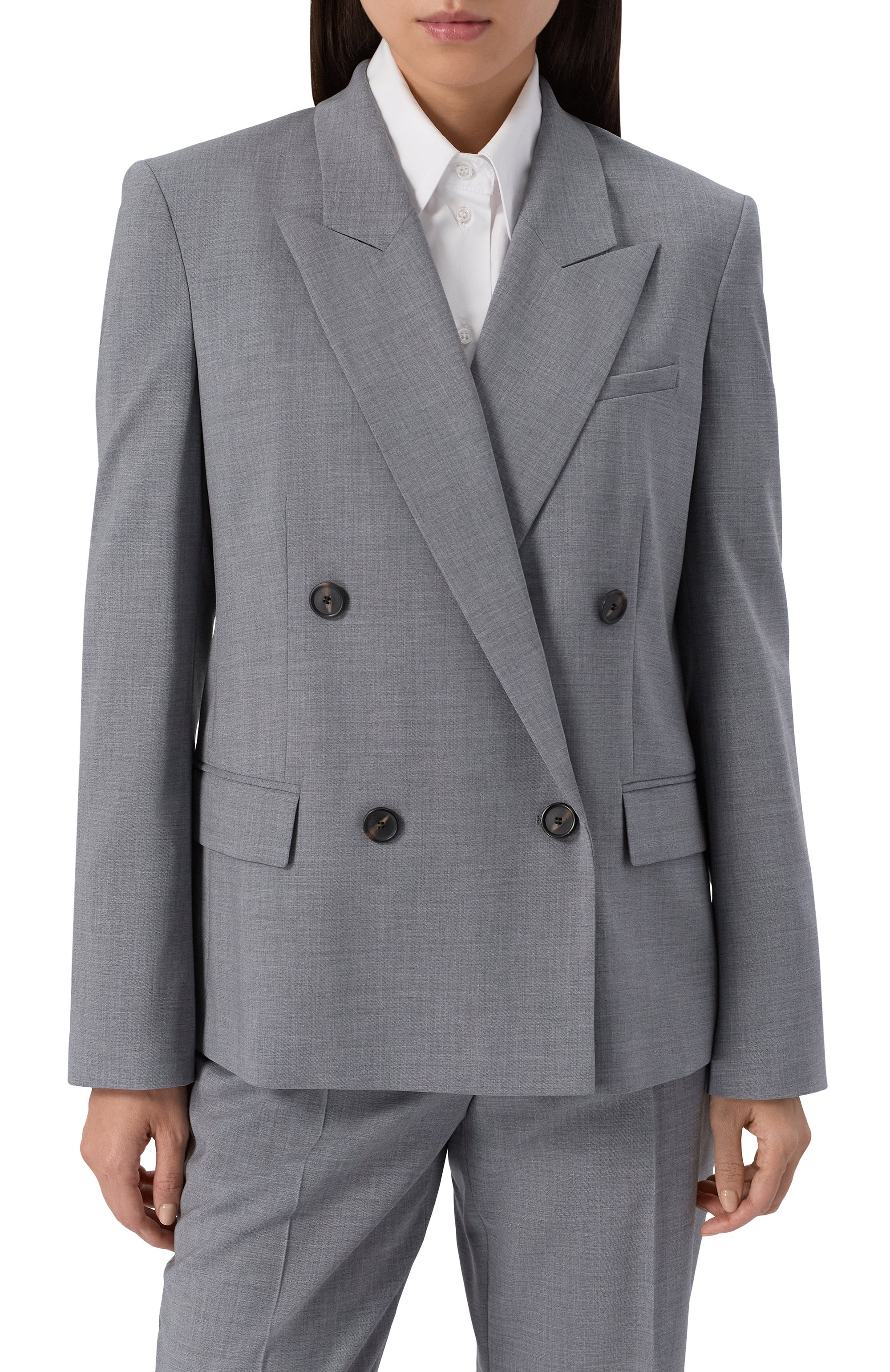 Шерстяной жакет BOSS, арт. 50543302, фото 3