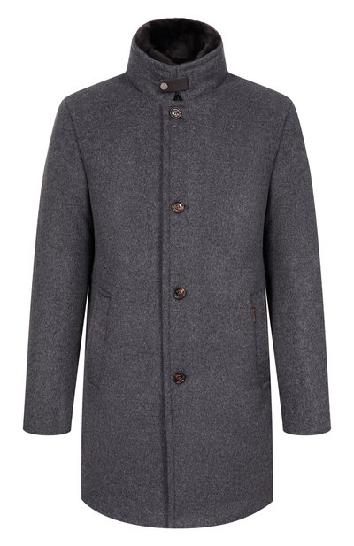 Пальто bond-fur-le с воротником из овчины MOORER, арт. B0ND-FUR/LE, фото 1