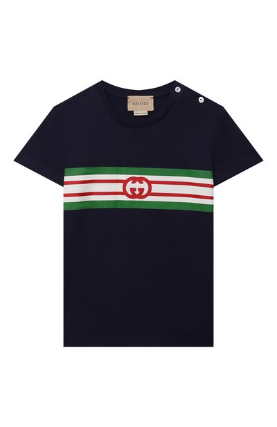 Хлопковая футболка GUCCI, арт. 561651/XJDKV, фото 1