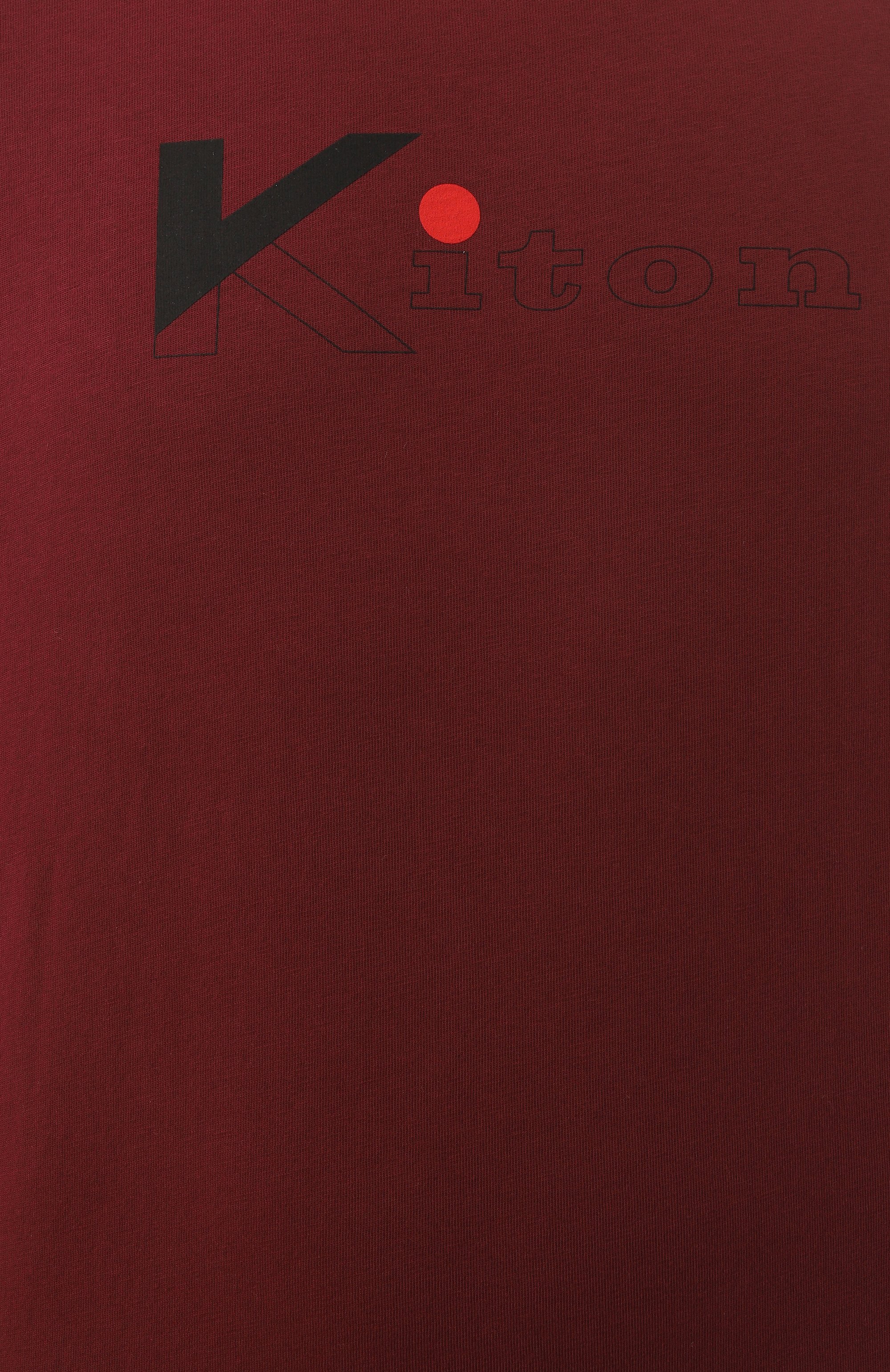 Хлопковая футболка KITON, арт. UMK041810, фото 5