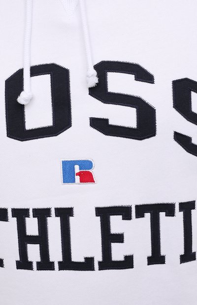 Хлопковое худи boss x russell athletic BOSS, арт. 50455955, фото 5