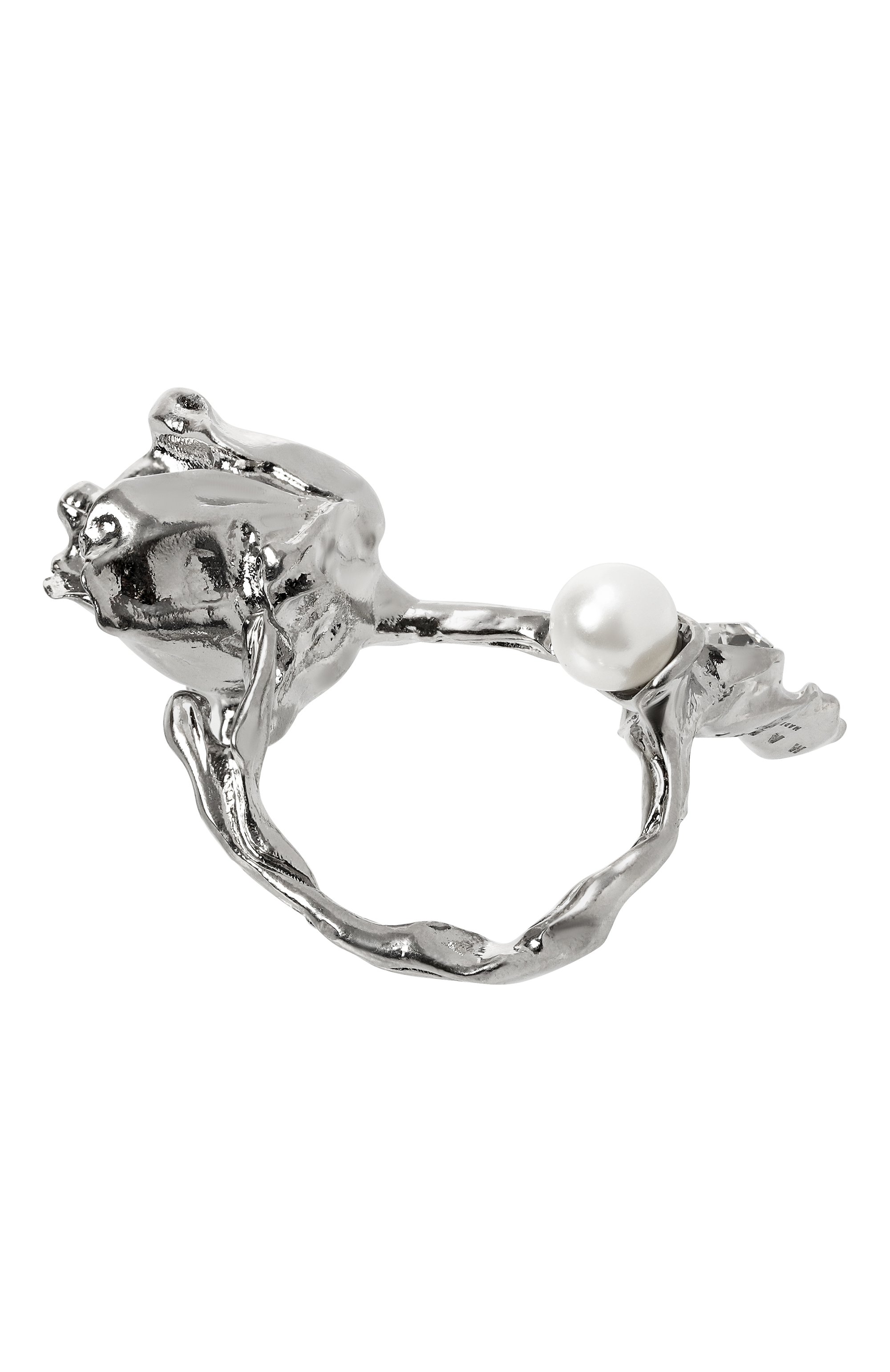 Кольцо MARNI серебряного цвета по цене 34850 руб., арт. ANMV0127A0 M2001, фото 3 Кольцо MARNI, арт. ANMV0127A0 M2001, фото 3