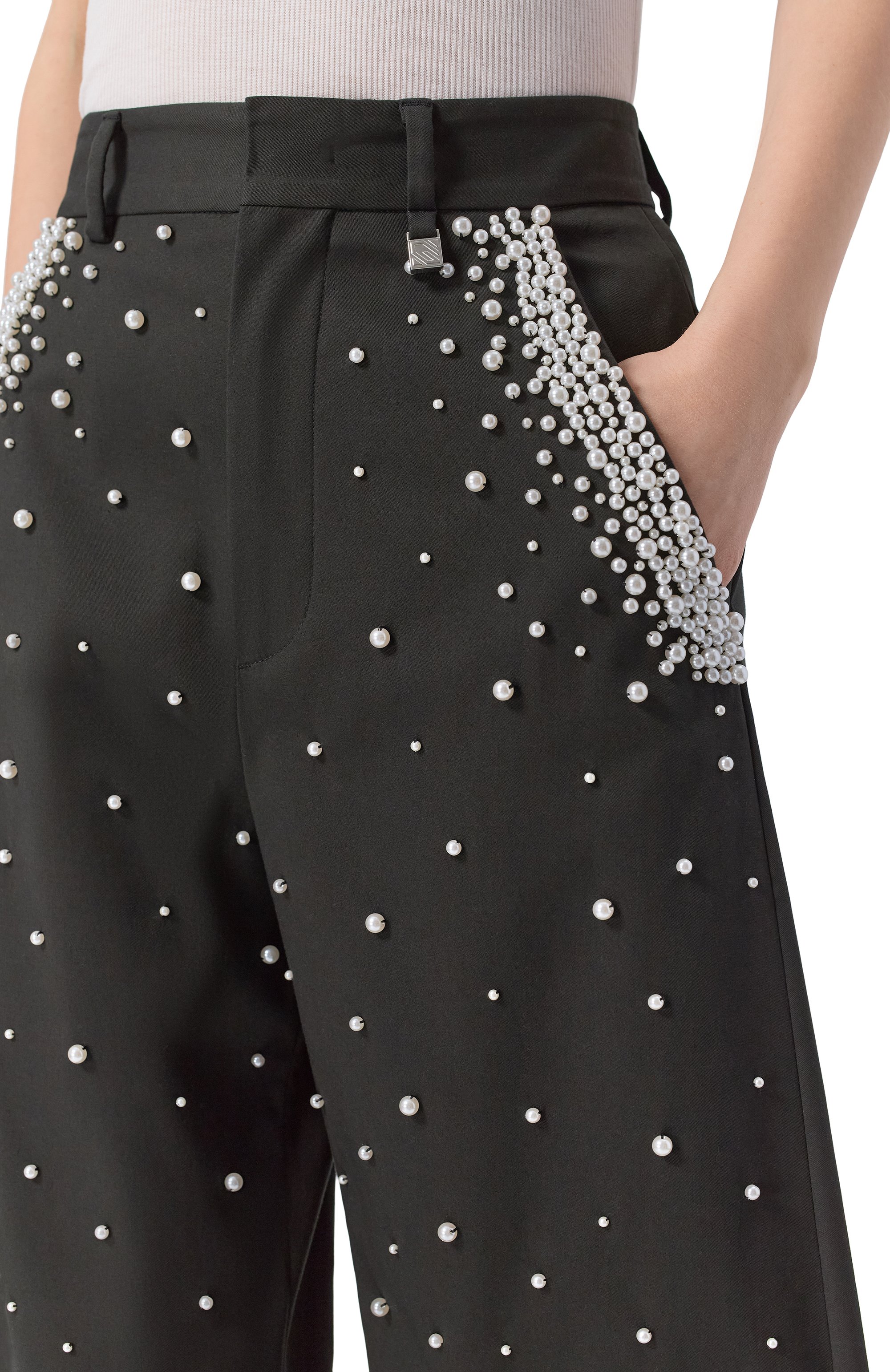 Хлопковые брюки GIUSEPPE DI MORABITO, арт. 06SSPA159AR 16501B, фото 5