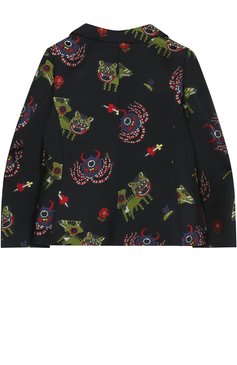 Детский костюм GUCCI синего цвета, арт. 483900/XB460 | Фото 3 (Статус проверки: Проверена категория, Проверено; Материал внешний: Синтетический материал; Кросс-КТ НВ: Костюм; Материал сплава: Проставлено, Проверено; Нос: Не проставлено; Ростовка одежда: 36 мес | 98 см)