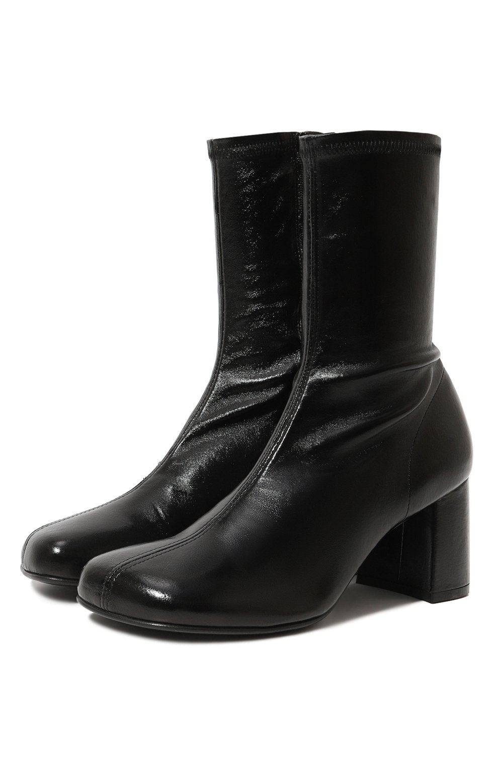 Кожаные ботильоны DRIES VAN NOTEN, арт. WS231-358/DD358, фото 1