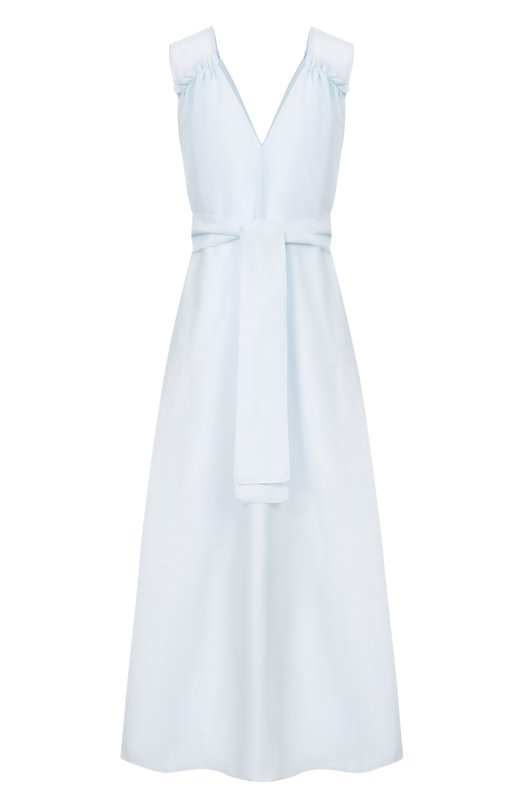 Платье из хлопка и шелка Lila Eugenie 2511 Голубой 2511