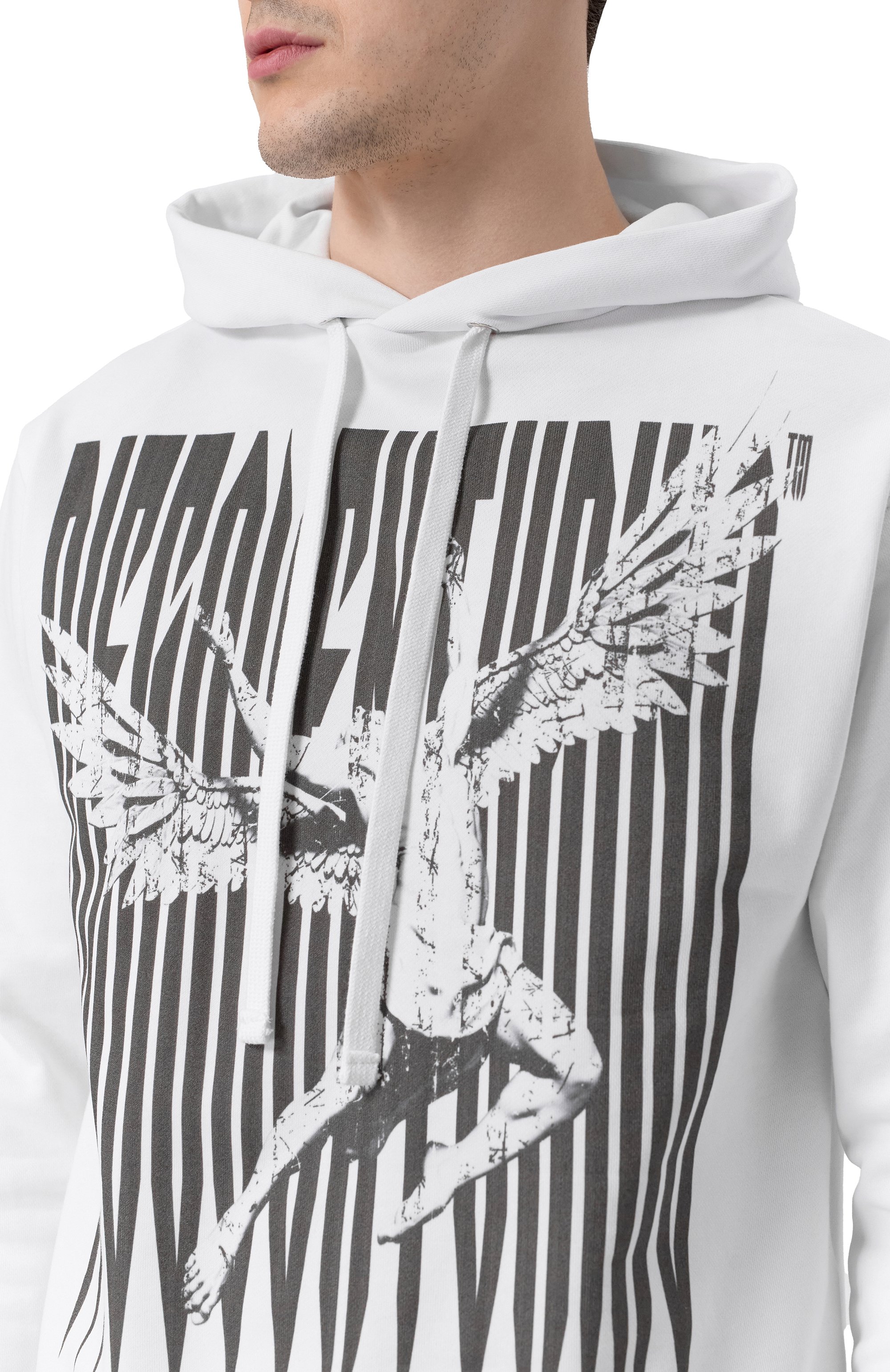 Хлопковое худи DIEGO VENTURINO, арт. DVFLHDVI, фото 5