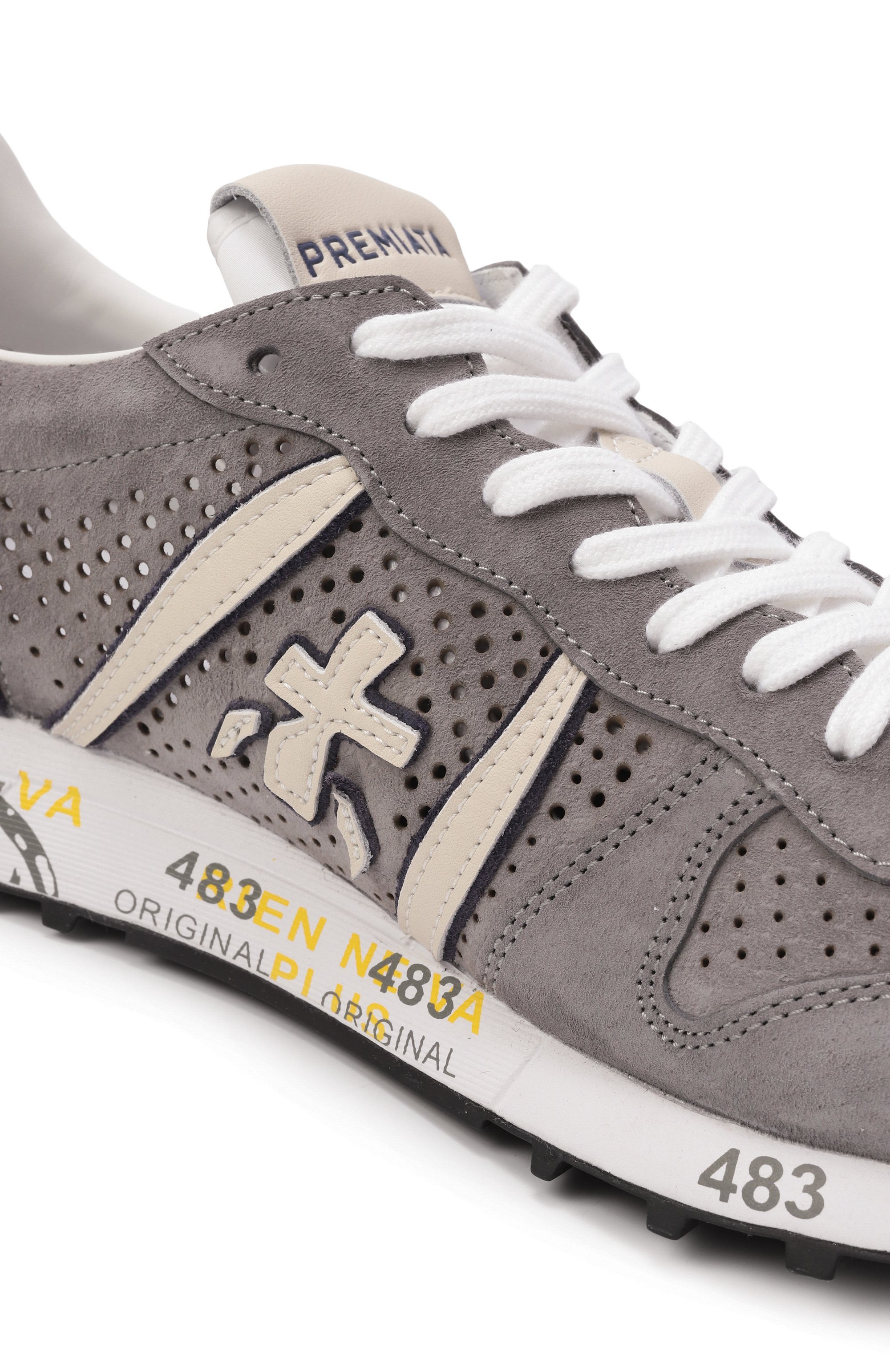 Замшевые кроссовки eric PREMIATA, арт. ERIC/VAR 6141, фото 7