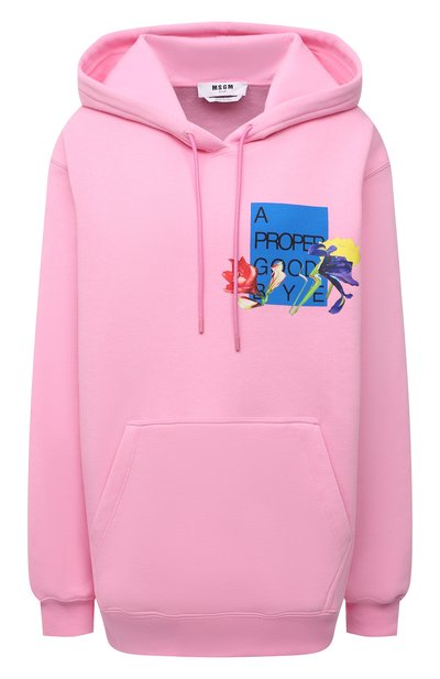 Хлопковое худи MSGM, арт. 3142MDM194 217999, фото 1