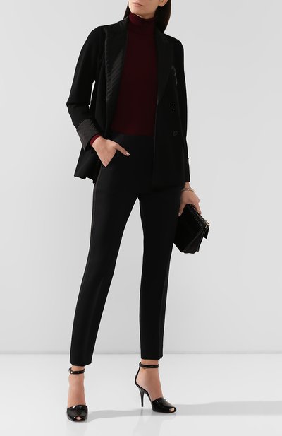 Брюки из смеси шерсти и шелка RALPH LAUREN, арт. 290690604, фото 2