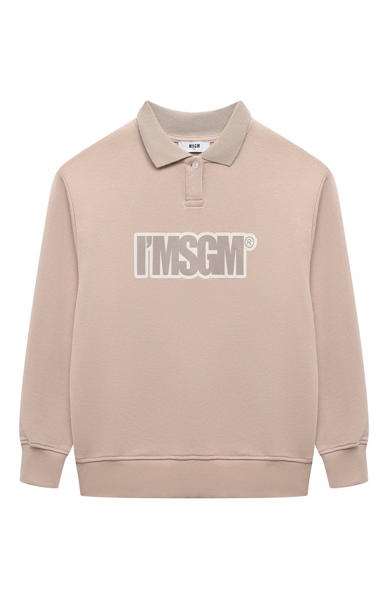 Хлопковая толстовка MSGM KIDS, арт. S4MSJUSW203, фото 1
