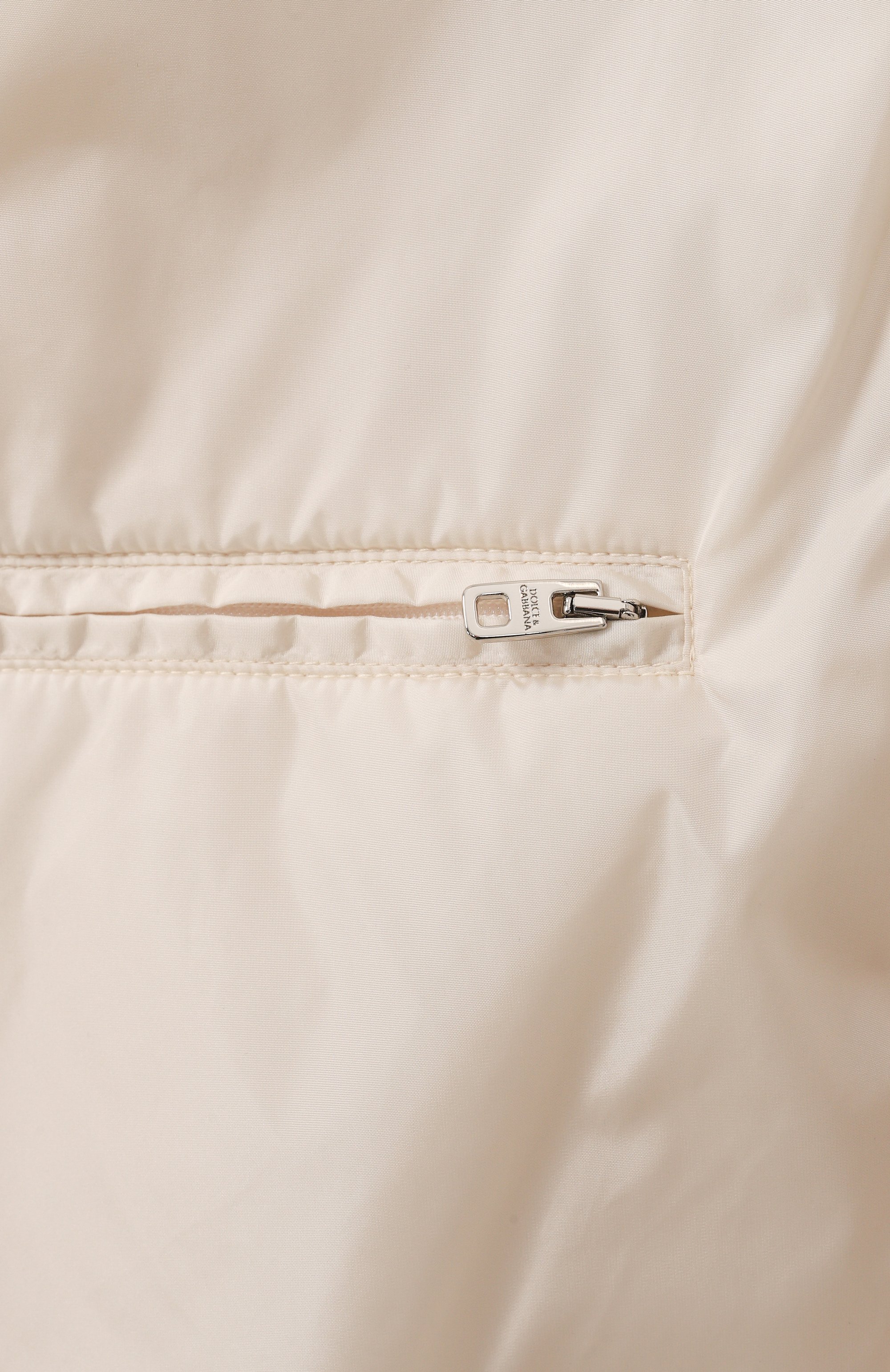 Бомбер DOLCE & GABBANA бежевого цвета по цене 222000 руб., арт. G9BGST/FUS22, фото 6 Бомбер DOLCE & GABBANA, арт. G9BGST/FUS22, фото 6