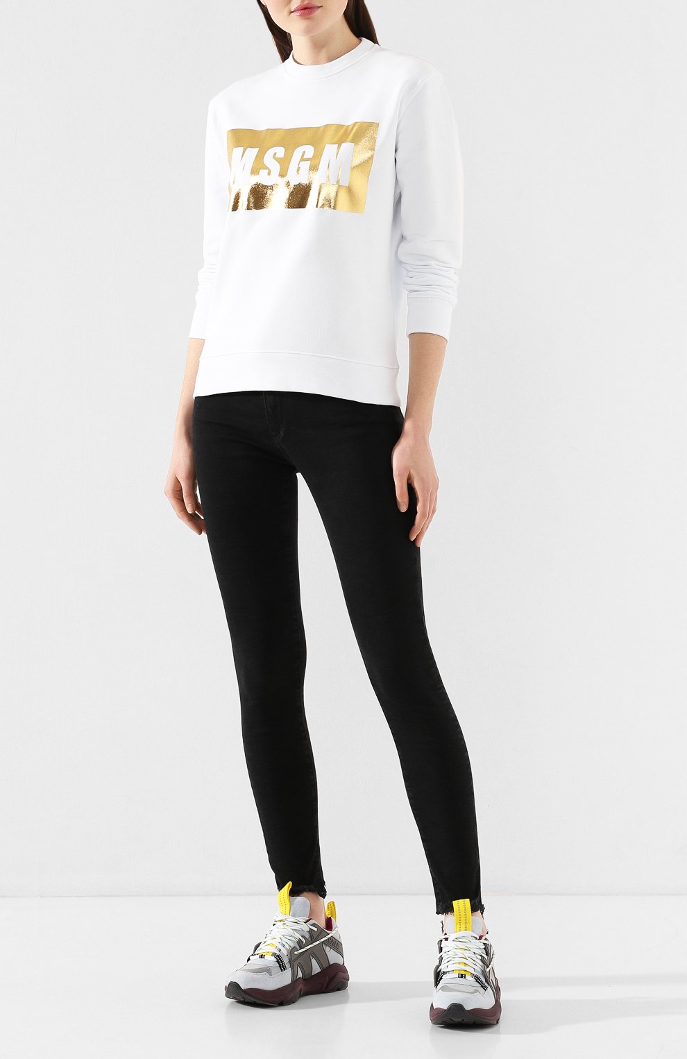 Хлопковый свитшот MSGM, арт. 2841MDM96 207299, фото 2